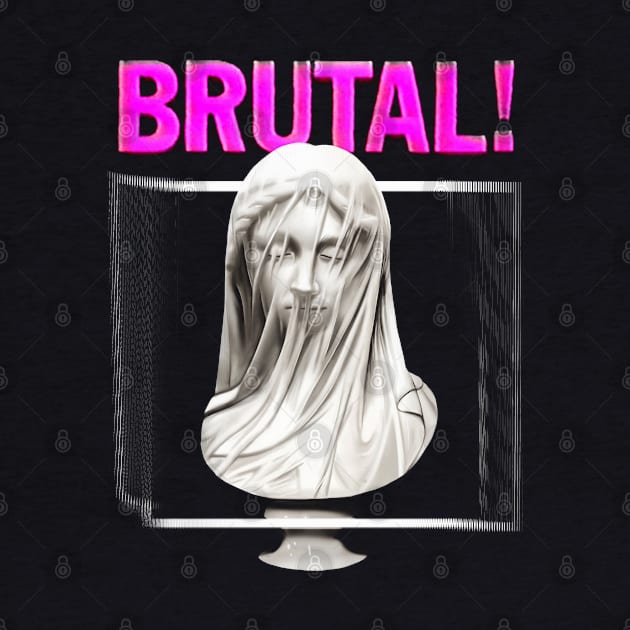 Brutal/Aesthetic Statue ∆∆∆ Graphic Design by DankFutura